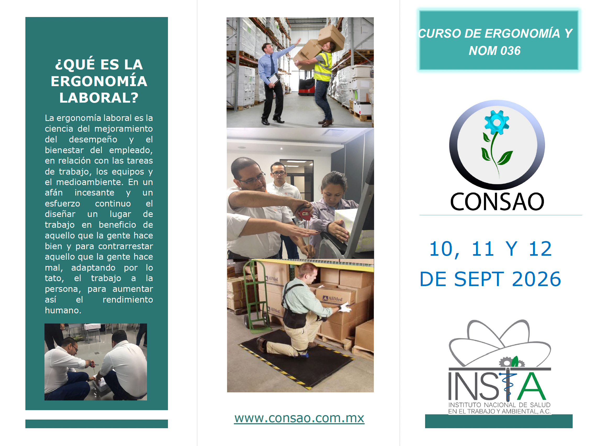 Curso Ergonomía Industrial